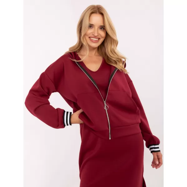  Dámský set RUE PARIS IT-KMPL-9719.64 BURGUNDY 