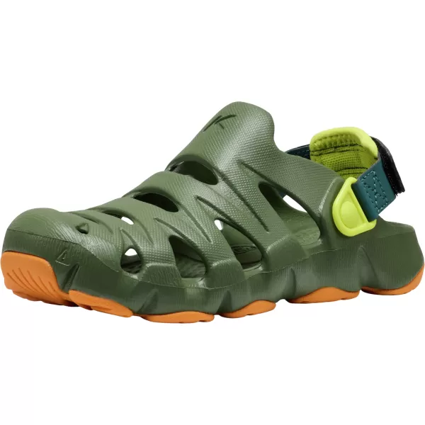  Juniorské sandály KEEN HYPERFLT BRONZE GREEN/ORANGE PEEL 
