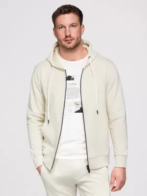 Pánská tepláková souprava OMBRE Z123 CREAM