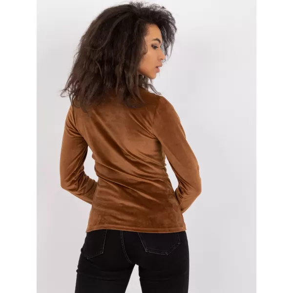  Dámská halenka ITALY MODA DHJ-BZ-6561.09P BROWN 