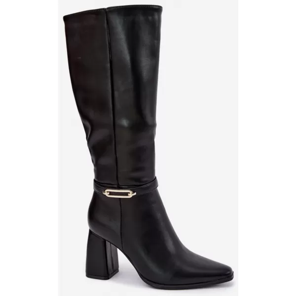  Dámské kozačky BOTO NC1370 BLACK 