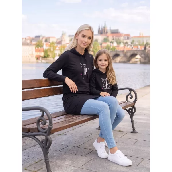 Dámská prodloužená mikina ALTISPORT ALW091419 ČERNORŮŽOVÁ 