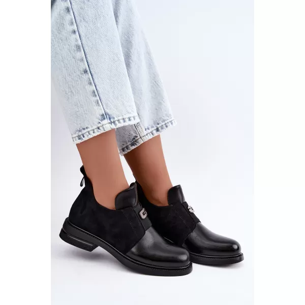  Dámské kotníkové boty VINCEZA 58679 BLACK 