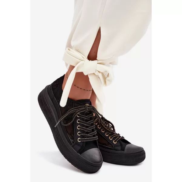  Dámské tenisky LEE COOPER LCW-26-44-4479 BLACK 