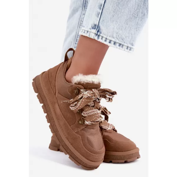  Dámské sněhule GOE UU2N4922 CAMEL 