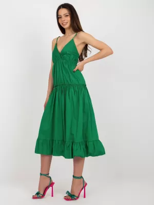 Dámské šaty OCH BELLA TW-SK-BI-7220.29X GREEN