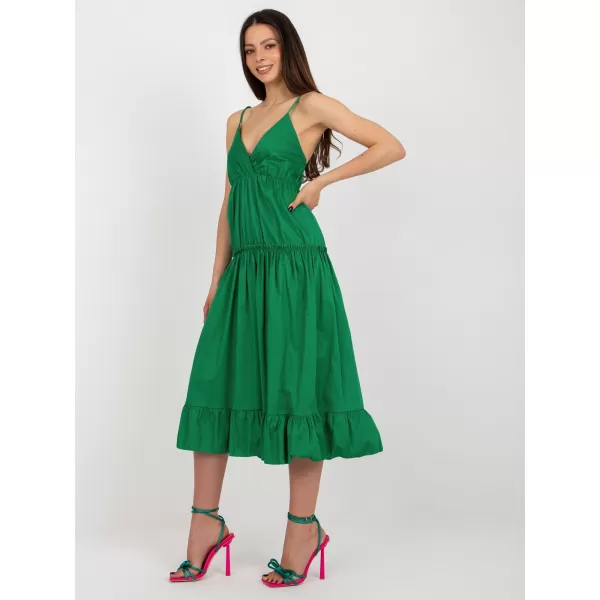  Dámské šaty OCH BELLA TW-SK-BI-7220.29X GREEN 