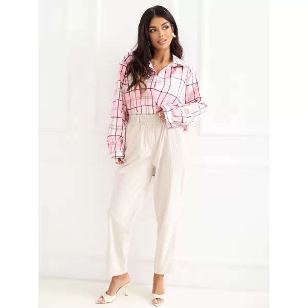  Dámská košile ITALY MODA IT-KS-22269-1.00 BRIGHT PINK 