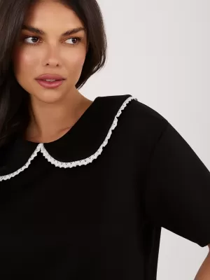 Dámská halenka ITALY MODA MI-BZ-3406.90 BLACK