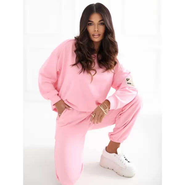  Dámský komplet RUE PARIS RV-KMPL-A1279.85 BRIGHT PINK 
