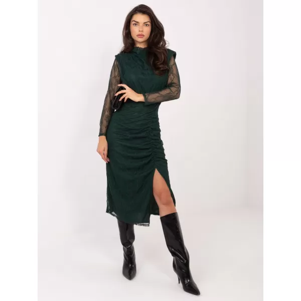  Dámské šaty ITALY MODA IT-SK-9937.16 DARK GREEN 