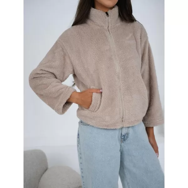  Dámská mikina FACTORY PRICE CS-BL-BT1033.09 LIGHT BEIGE 