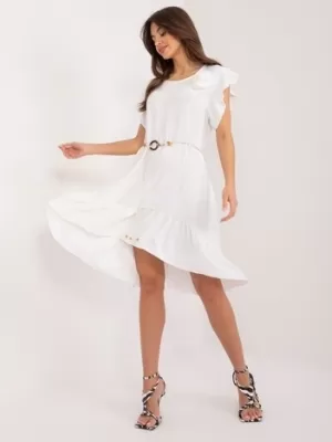 Dámské šaty ITALY MODA DHJ-SK-8921.21 WHITE