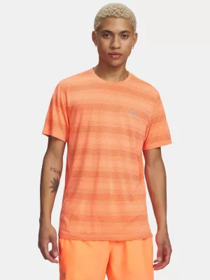 Pánské triko UNDER ARMOUR VELOCITI SS 6009517-824 ORANŽOVÁ