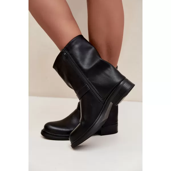  Dámské kotníkové boty BOTO 5859 BLACK 