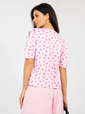 Dámská halenka ITALY MODA MI-BZ-A2985.97 BRIGHT PINK