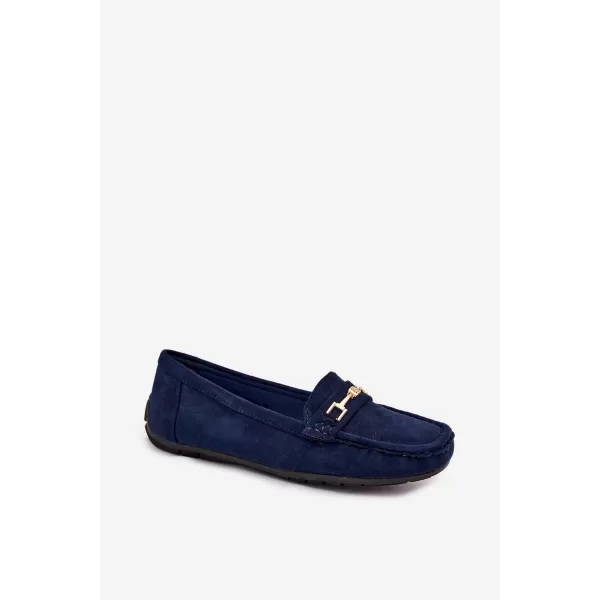  Dámské mokasíny BOTO FT247 NAVY BLUE 