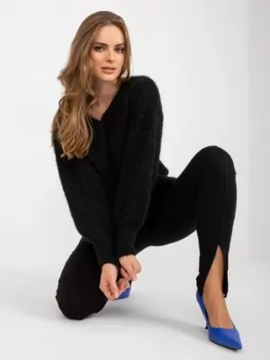 Dámský svetr OCH BELLA TW-SW-BI-9029.84 NOIRE