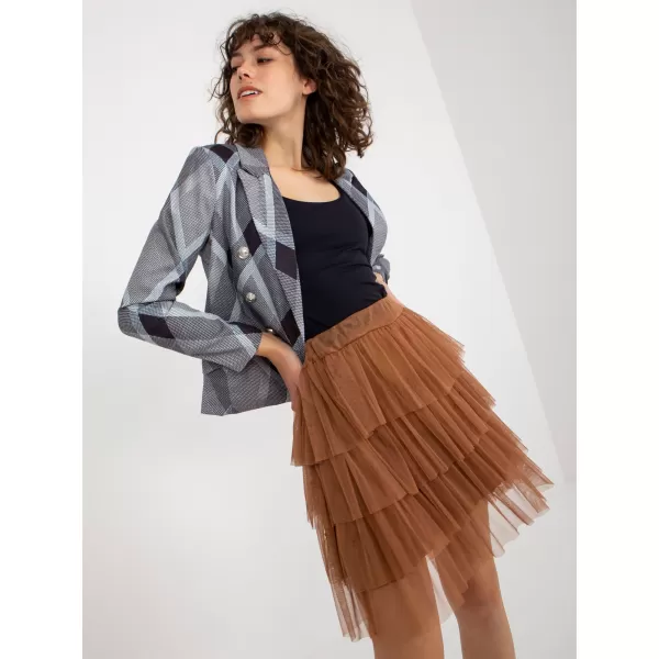  Dámská sukně OCH BELLA TW-SD-BI-0517.84 LIGHT BROWN 