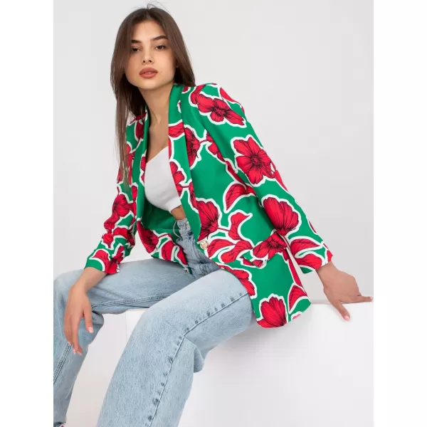  Dámská bunda ITALY MODA DHJ-MA-15621-2.25X GREEN 