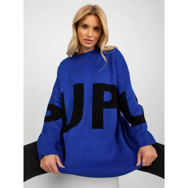  Dámský svetr RUE PARIS LC-SW-8050.95P COBALT 