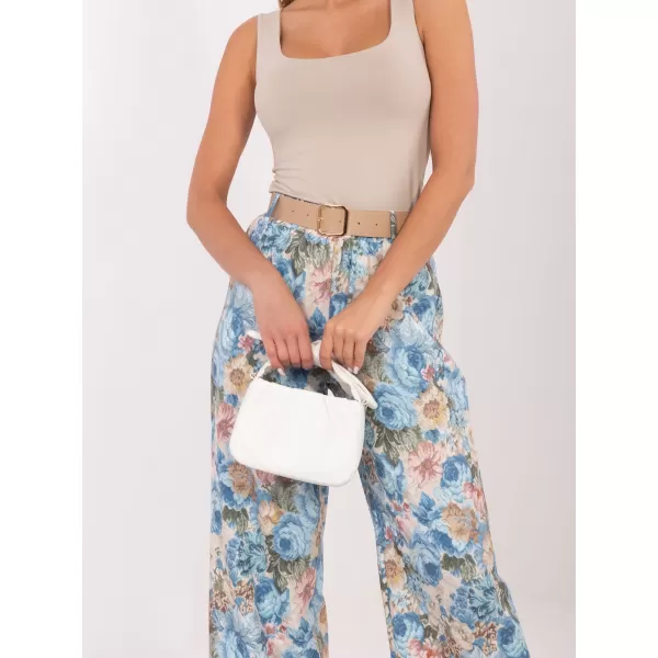  Dámské kalhoty RUE PARIS IT-SP-FL10232.21 LIGHT BLUE 