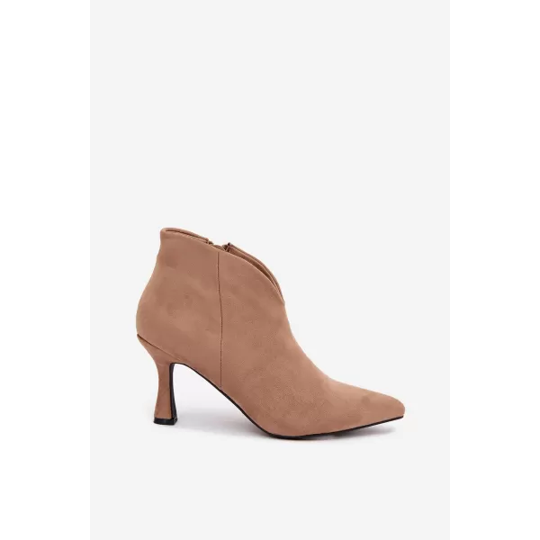  Dámské kotníkové boty BOTO D-219 KHAKI 
