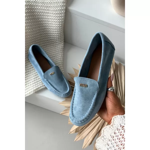  Dámské mokasíny BOTO QQ-273 BLUE 