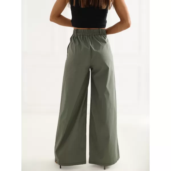  Dámské kalhoty RUE PARIS IT-SP-FL9006.92 KHAKI 