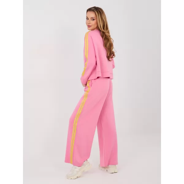  Dámská tepláková souprava RUE PARIS IT-KMPL-21772.63 DARK PINK 