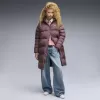 Dámský kabát PUMA MONO HOODED PARKA 68838491 RICH COCOA