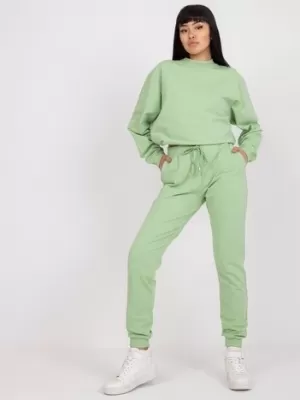 Dámské tepláky BASIC FEEL GOOD AP-DR-A-003 PISTACHIO