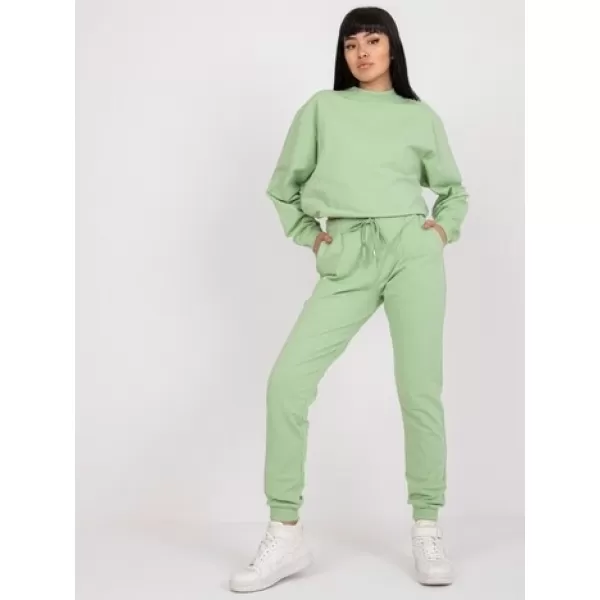  Dámské tepláky BASIC FEEL GOOD AP-DR-A-003 PISTACHIO 