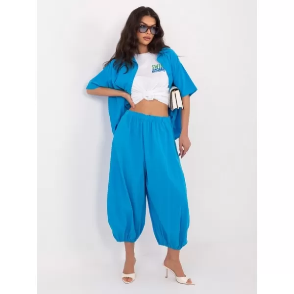  Dámské kalhoty ITALY MODA IT-SP-FL10309-1.02 BLUE 