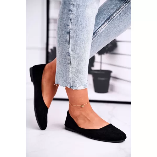  Dámské baleríny BOTO 9BL02-1031 BLACK 