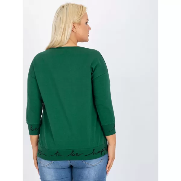  Dámská mikina RELEVANCE RV-BL-5978.06P BLACK AND GREEN 