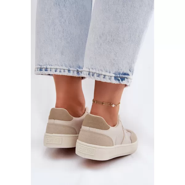  Dámské tenisky BIG STAR SHOES TT274768 BEIGE 