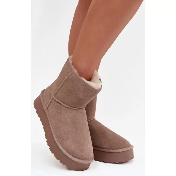  Dámské sněhule BOTO W5825 BEIGE 