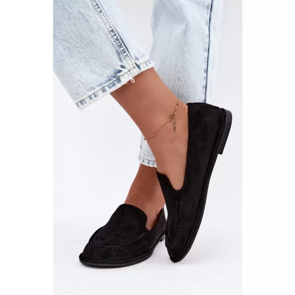  Dámské mokasíny BOTO 9889 BLACK 
