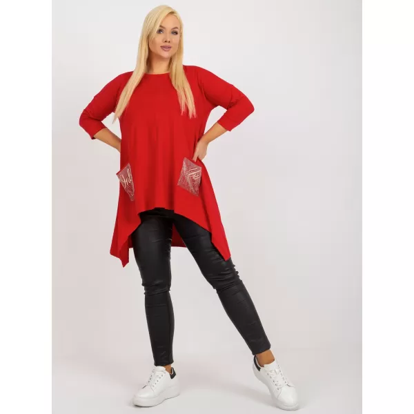 Dámská halenka RELEVANCE RV-BZ-8533.04 RED 