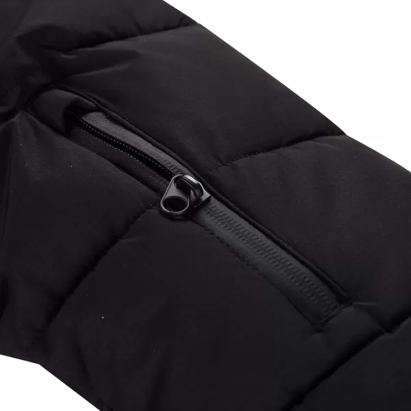  Pánský zimní kabát ALPINE PRO PUER BLACK 