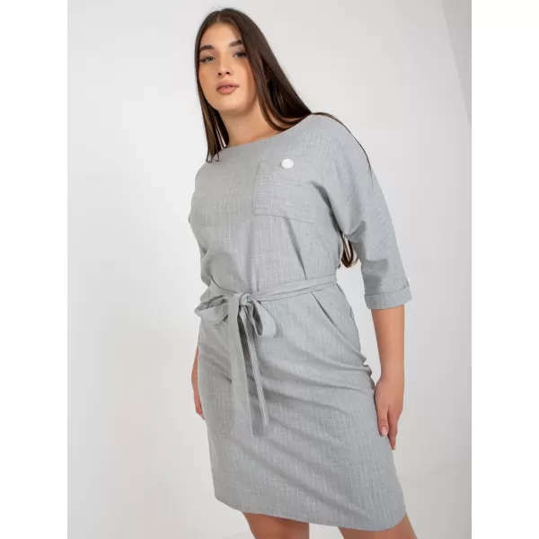  Dámské šaty LAKERTA LK-SK-507724.10 GRAY 
