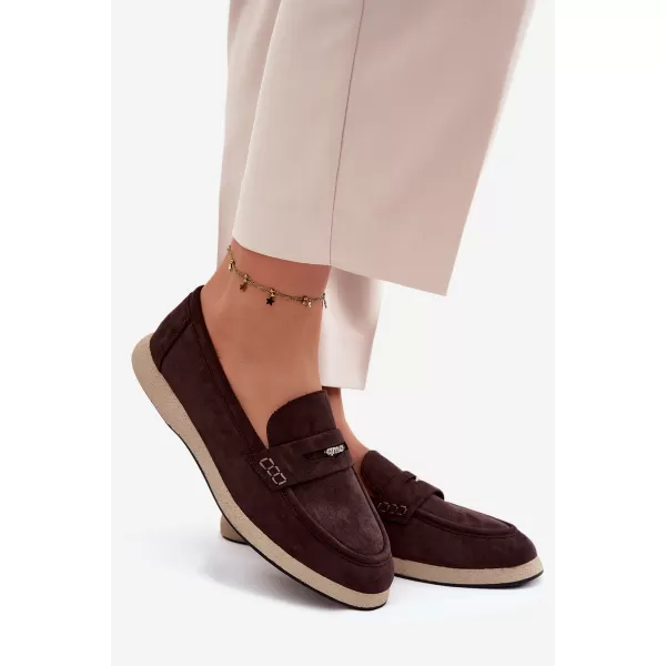  Dámské mokasíny VINCEZA 62273 BROWN 