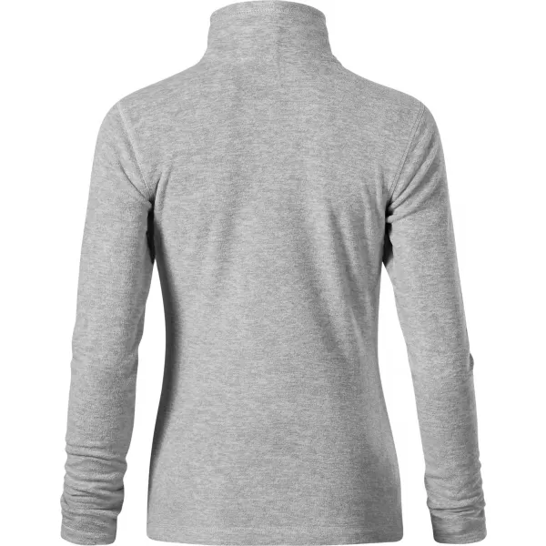  Dámská micro fleece mikina MALFINI FACTOR 853 STŘÍBRNÝ MELÍR 