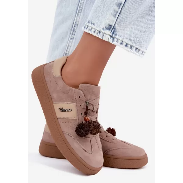  Dámské tenisky VINCEZA 79682 BEIGE 