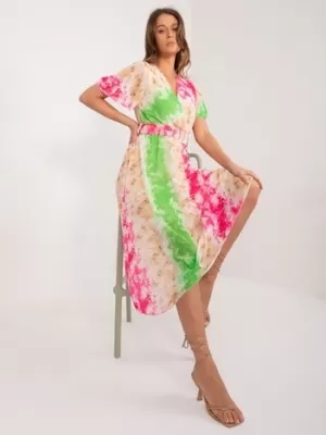 Dámské šaty ITALY MODA DHJ-SK-15967-2.86 DARK PINK