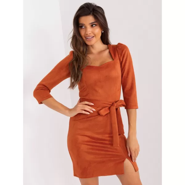  Dámské šaty LAKERTA LK-SK-509131.11 DARK ORANGE 