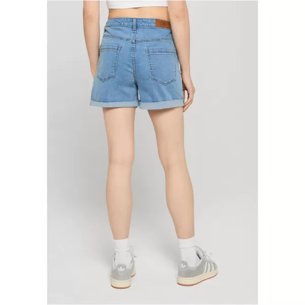  Dámské kraťasy URBAN CLASSICS TB8371 LIGHT BLUE WASHED 
