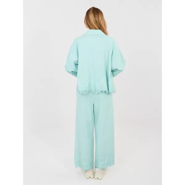  Dámské kalhoty RUE PARIS IT-SP-FL9995.57 MINT 