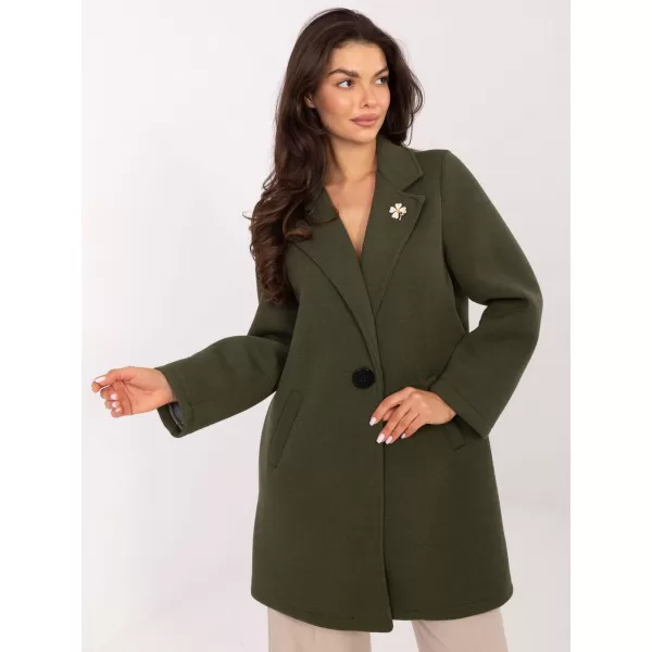  Dámský kabát RUE PARIS IT-PL-FL8153.60 KHAKI 
